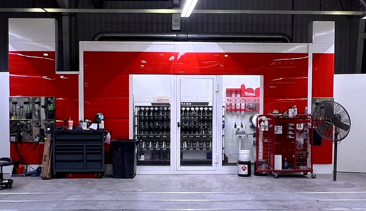 Paint Mixing Room